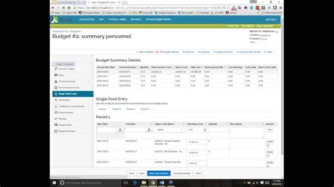 Kuali Research Proposals Budgeting Webinar Youtube