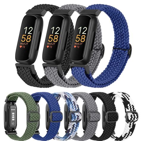 Correa El Stica Trenzada Para Reloj Fitbit Inspire 1 2 3 Repuesto De