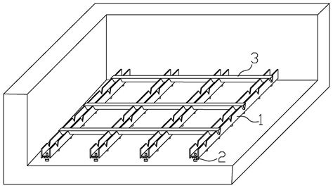 一种装配式地面的龙骨系统的制作方法 2