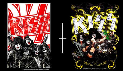 Kiss Band Licensed Fan Art Behance Behance