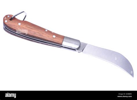 utility knife tool closeup isolated  white background stock photo alamy