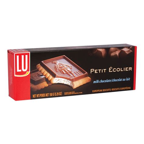 Lu Biscuits Petit Ecolier Milk Chocolate Biscuits | Nassau Candy