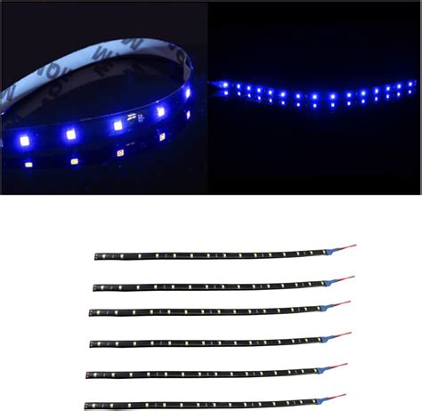 Amazon.com: Car LED Strip Light, DC 12V Waterproof Light Strip for Cars ...