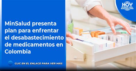 Minsalud Presenta Plan Para Enfrentar El Desabastecimiento De