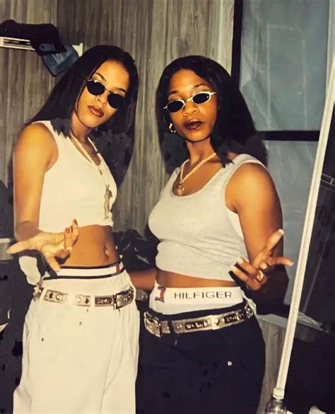 Aaliyah 90s Outfits Ideasbird