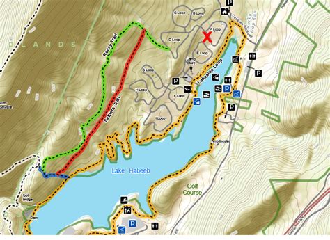 Rocky Gap Map