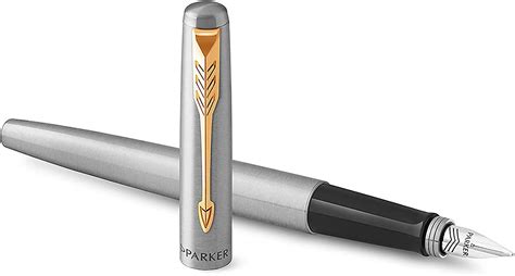 parker fountain  stainless steel