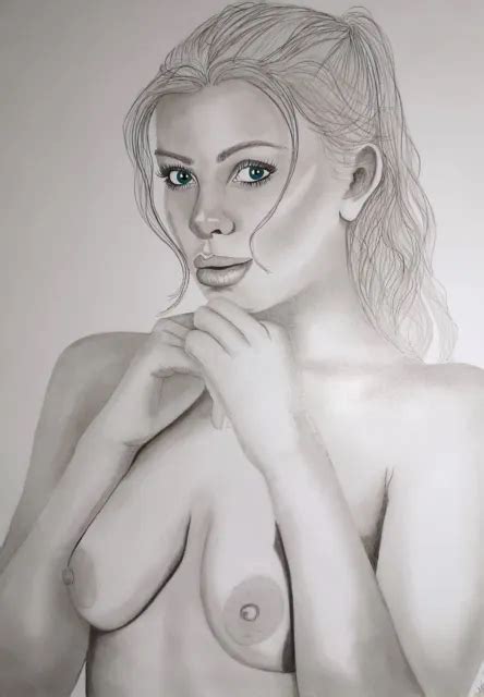 AKTZEICHNUNG 10 2024 AKT Pin Up Nude Drawing Erotic Nu Dessin