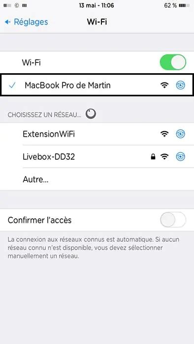 Transformer Son Mac En Hotspot Wifi Frenchmac