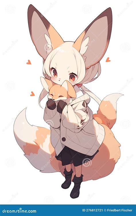 Anime Fennec Fox Girl