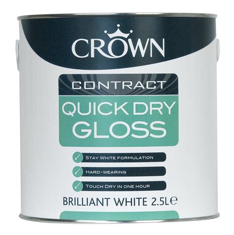 Crown Contract Quick Dry Gloss Pure Brilliant White Page