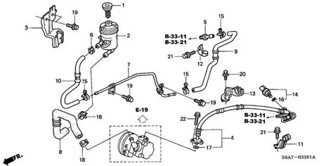 Honda Crv Power Steering Pump Parts Diagram 2004 Honda Crv P