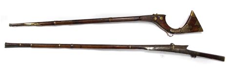 Bonhams An Indian Matchlock Musket