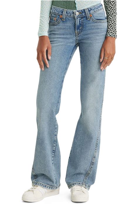 Levis Noughties Low Rise Bootcut Jeans Reach For The Stars