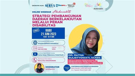 Strategi Pembangunan Daerah Berkelanjutan Melalui Peran Disabilitas