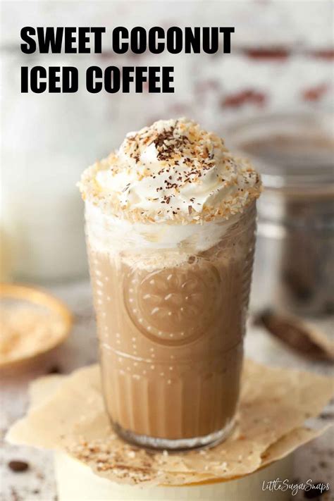 Sweet Coconut Iced Coffee Recipe