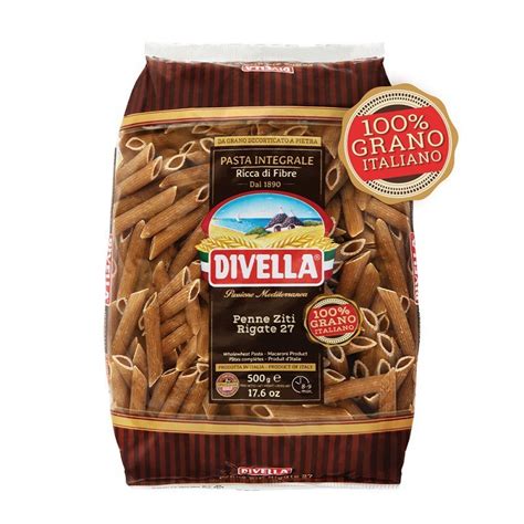 Divella Fantasie Rustiche Penne Ziti Rigate 27 500 G Category WHOLE