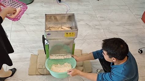 Cassava Flour Grinding Machine Cassava Grater Machine Youtube