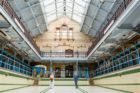 Victoria Baths Wedding Cool Swimming Pool Venue with a Tropical Touch ...