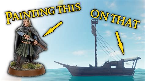 Painting Mesbg Elves On The Sea Of Theives Youtube