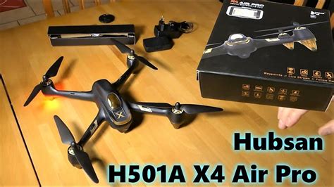 Hubsan X4 AIR Pro H501A Unboxing Zusammenbau Und Erster Flug