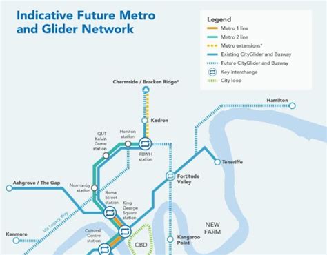 Brisbane Metro Map