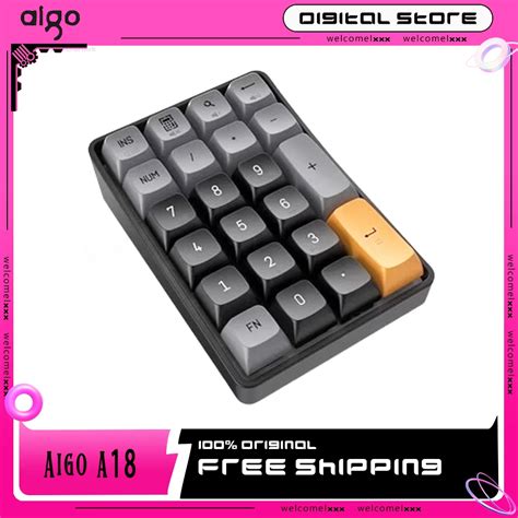 GO Teclado Num Rico A18 Mini Almohadilla Port Til De 2 Modos 22 Teclas