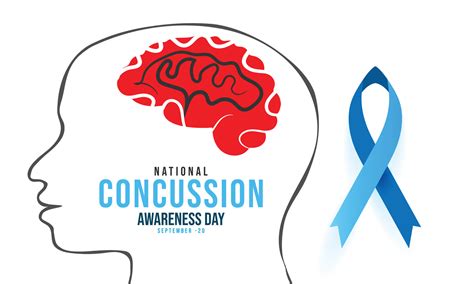 National Concussion Awareness Day Background Banner Card Poster