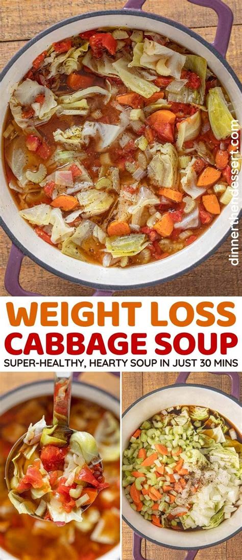 Weight Loss Cabbage Soup Recipe Wonder Soup Dinner Then Dessert