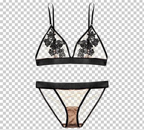 Panties Underwire Bra Undergarment Lingerie Png Clipart Black Bra