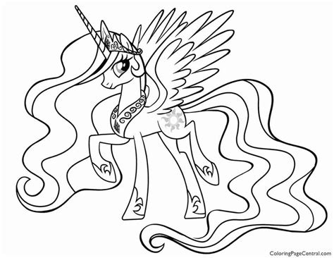 My Little Pony Coloring Pages Princess Cadence at GetColorings.com | Free printable colorings ...