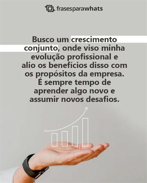 Frases Para Colocar Em Curriculo Objetivo - Frases para Currículo - Frases para Whats
