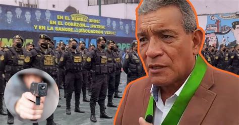 Sullana Alcalde Revela Que Un Sicario Iba A Matarlo Y Considera Una