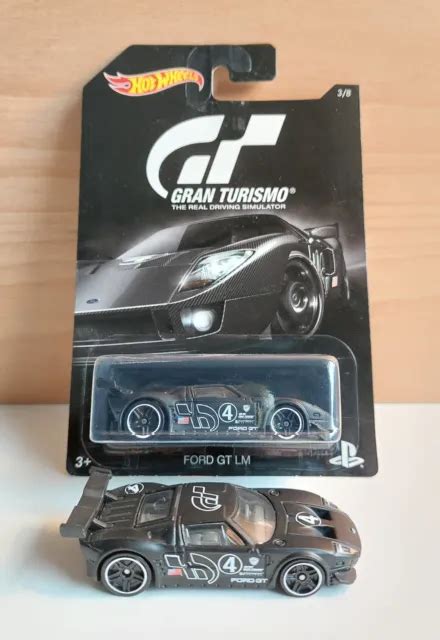 Hot Wheels Ford Gt Lm Gran Turismo Series Carded And Loose