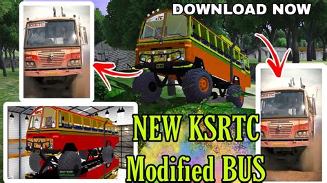 New Ksrtc Modified Bus Released For Bussid Download Now How To Download