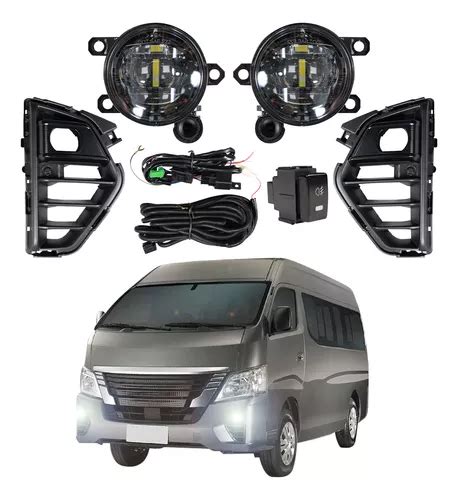 Kit Faros Niebla Led Para Nv350 Urvan 2023 2024 Arnes Switch Meses