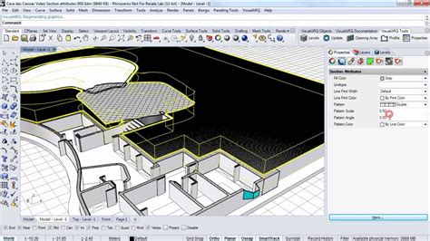 Rhino And VisualARQ Section Attributes Rhino Computer Aided Drafting