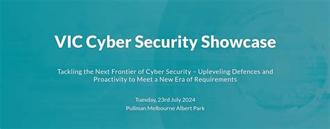 VIC Cyber Security Showcase 2024 InfoSecMap