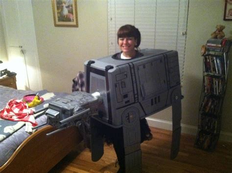 my homemade Star Wars Imperial Walker AT-AT costume | Star wars ...