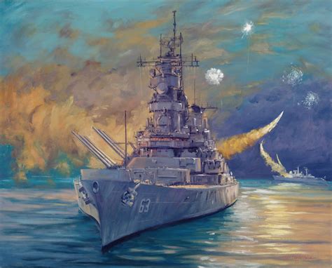 Uss Missouri Battleship Poster