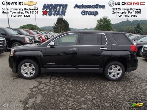 2013 Carbon Black Metallic Gmc Terrain Sle Awd 83206035 Photo 10 Car Color