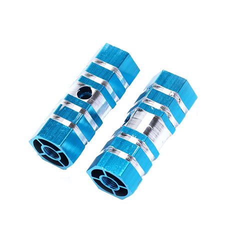 BMX Stunt Scooter Pegs Alloy Hexagonal Bike Bicycle Axle Foot 3/8 2pcs ...