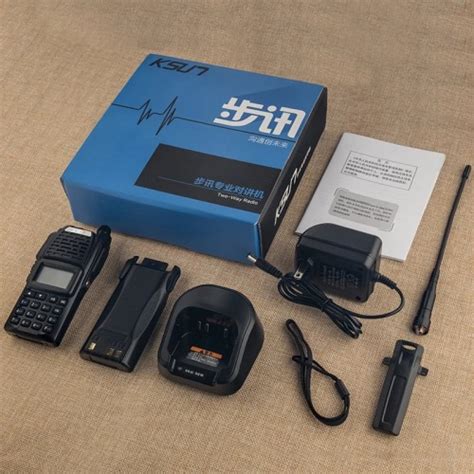 KSUN X UV68D 8W Walkie Talkie Civil High Power Handheld UV Dual Band