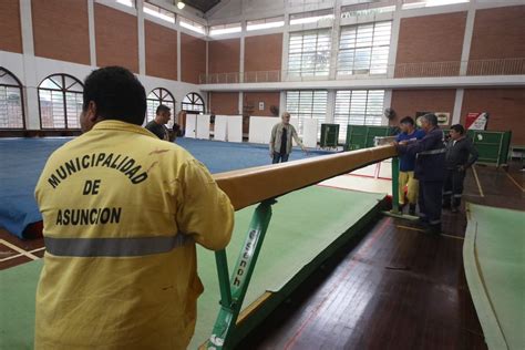 Municipalidad de Asunción on Twitter Nuevos equipos de gimnasia