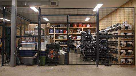 Cage Athletic Equipment Storage Systems