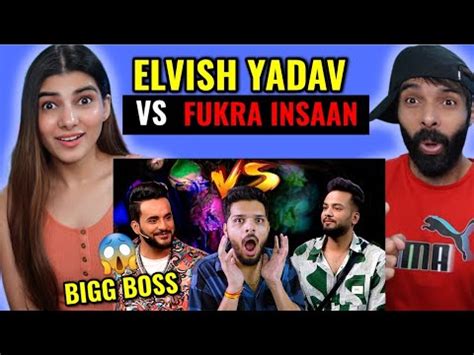 ELVISH YADAV VS FUKRA INSAAN IN BIGG BOSS LAKSHAY CHAUDHARY