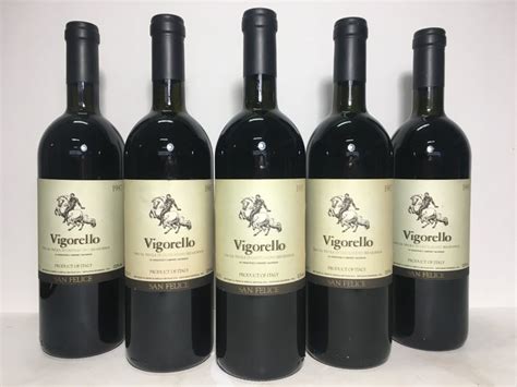 1987 San Felice Vigorello Toscana IGT 5 Bottles 75cl Catawiki