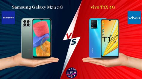 Samsung Galaxy M33 5g Vs Vivo T1x 4g Full Comparison Full Specifications Youtube