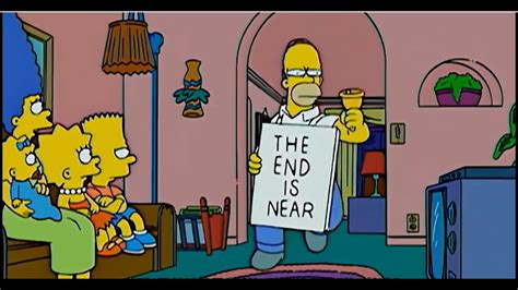 Apocalyptic Insights When Homer Predicted The End Is Near YouTube