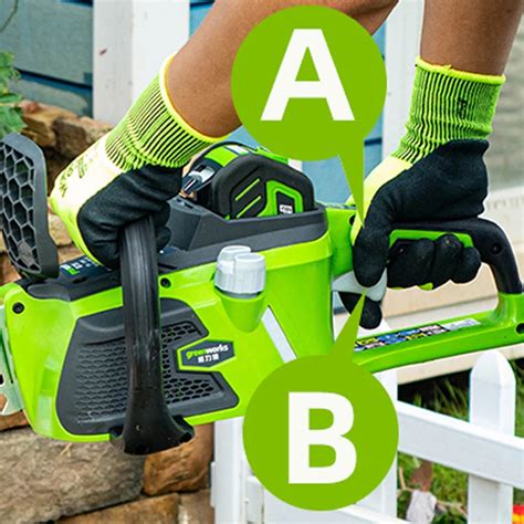 Беспроводная Электрическая цепная пила Greenworks GD40CS40 40 в Ач ...